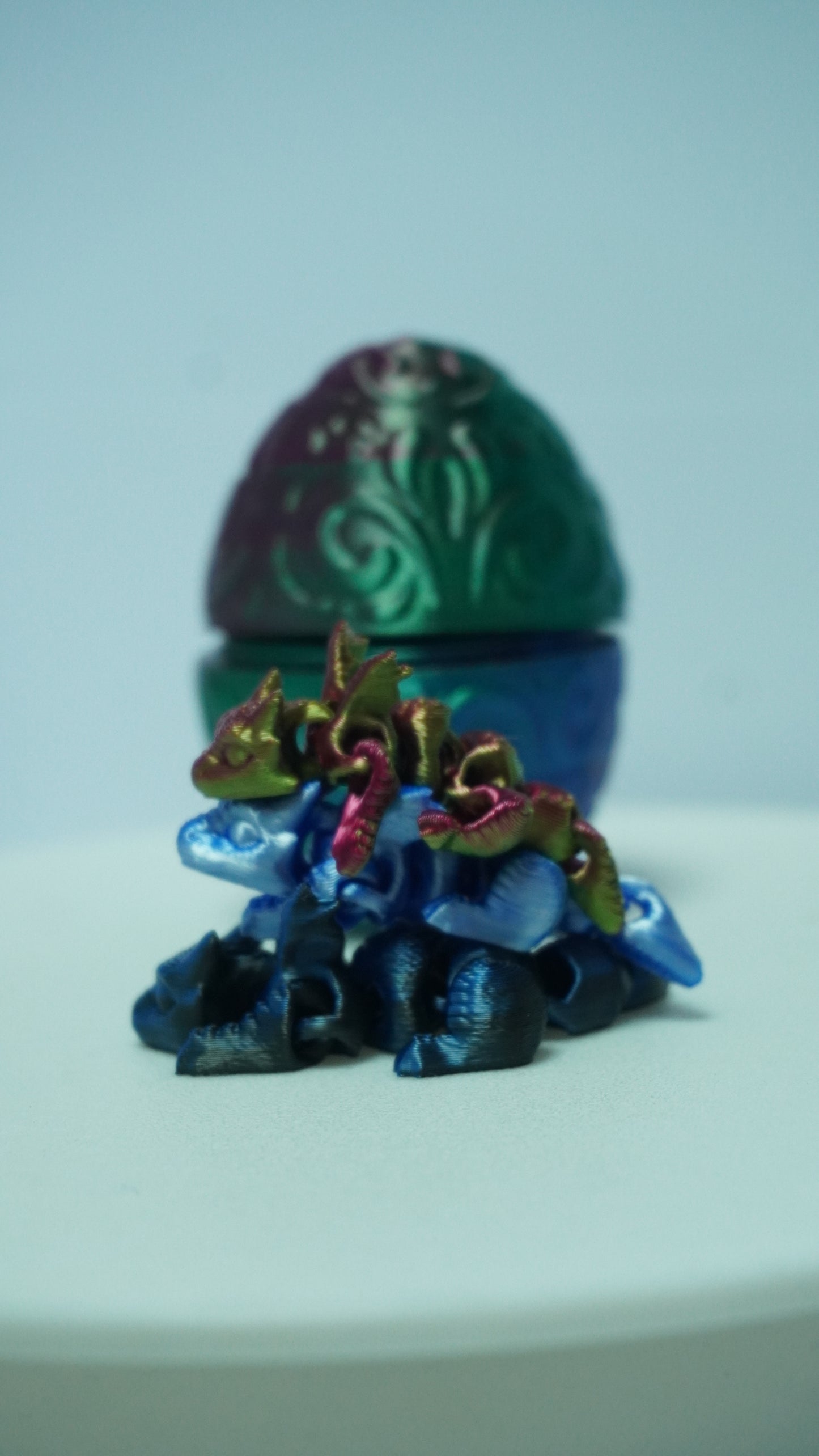 Small Dragon Egg + 3 Mini Dragons