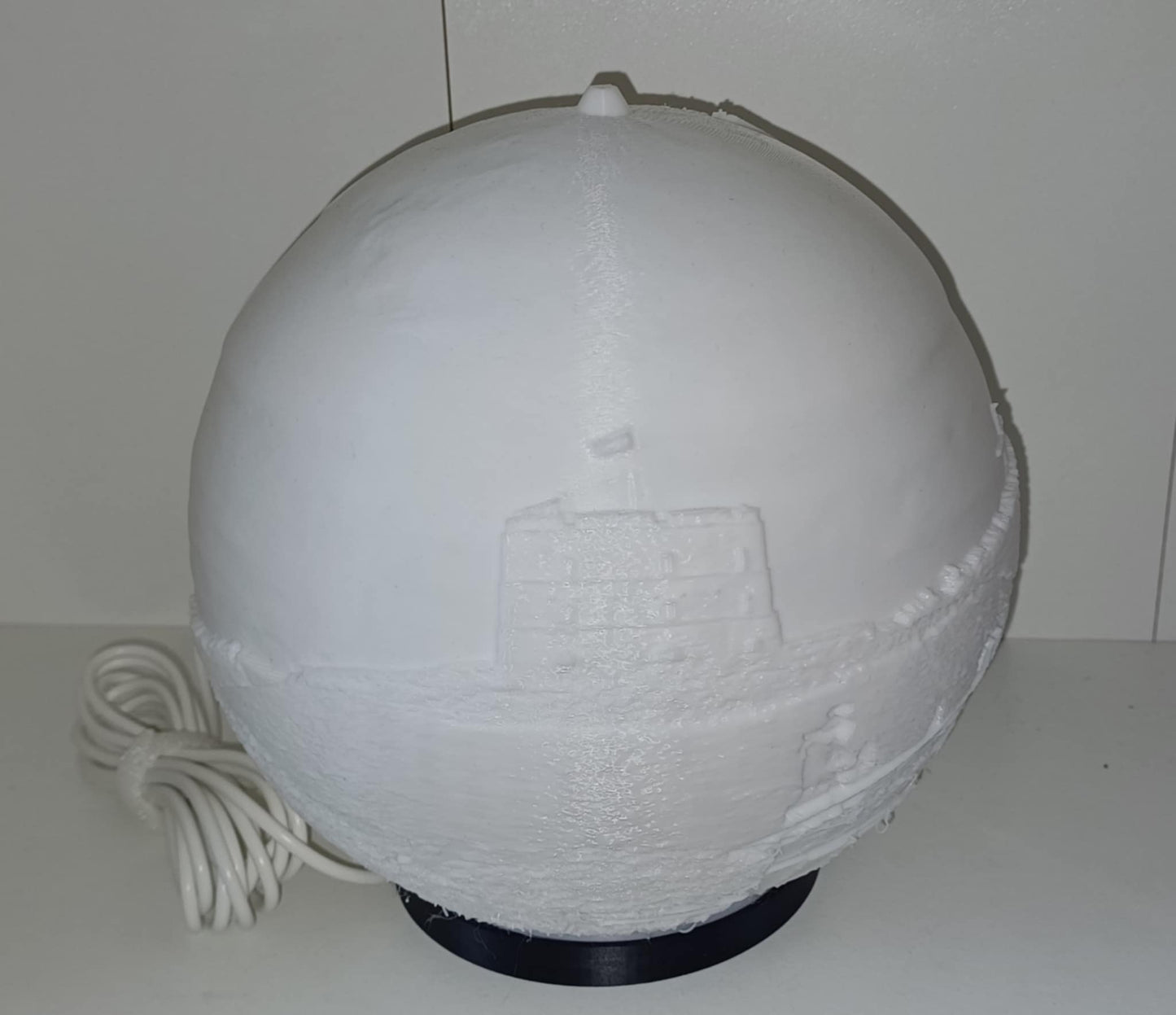 Gedimino Lithophane Pilis Lemputė