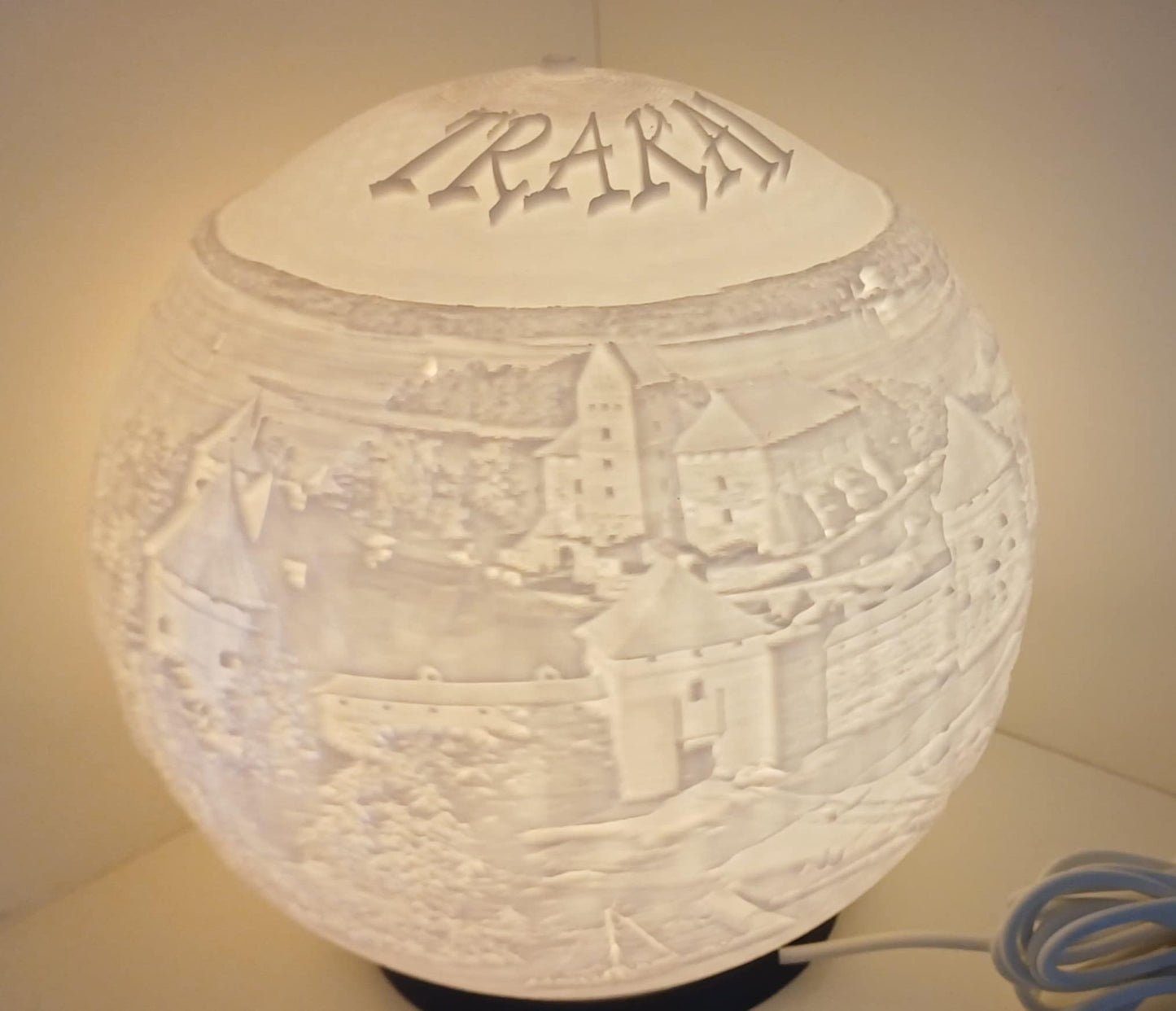 Trakų Lithophane Lemputė