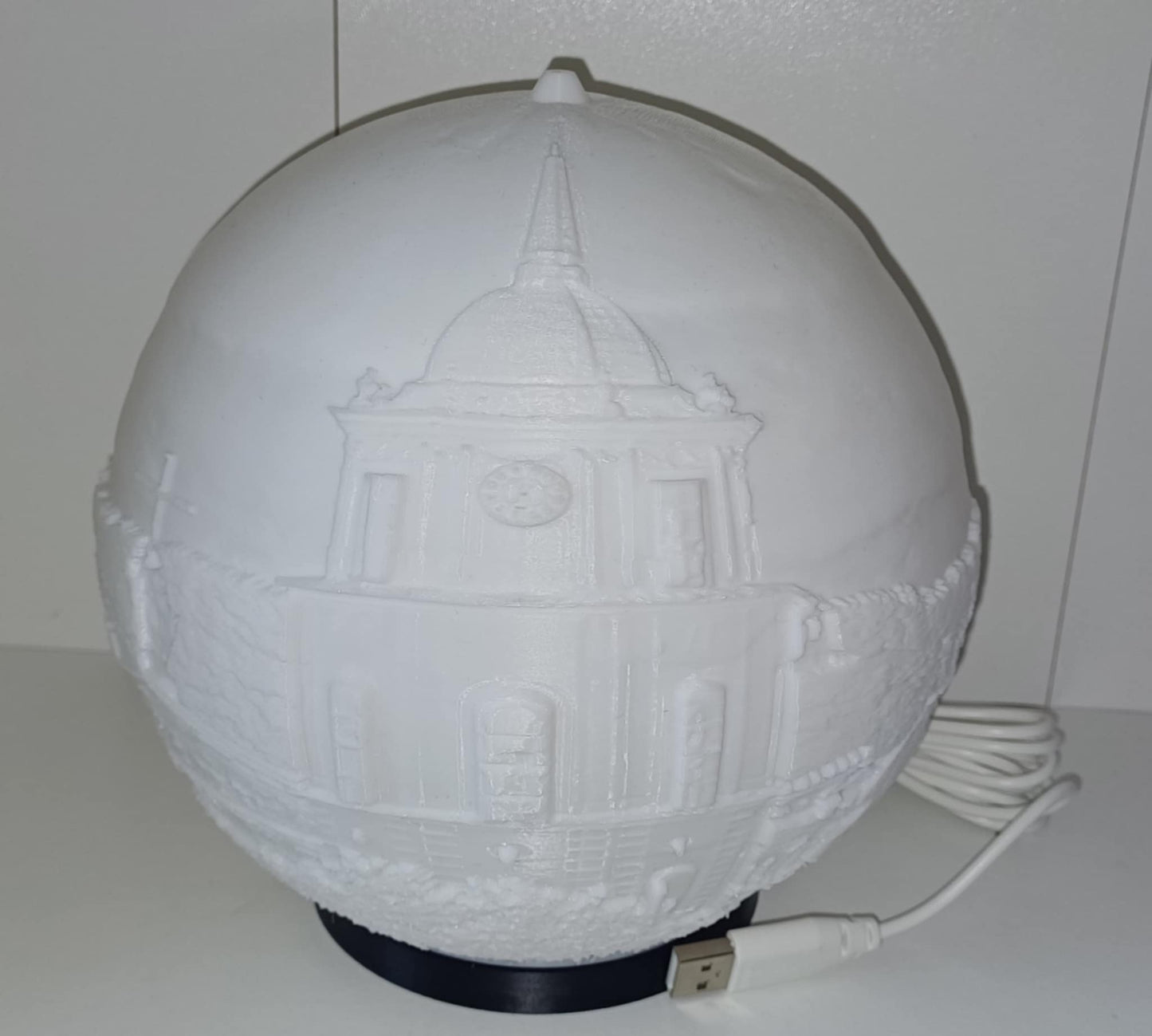 Gedimino Lithophane Pilis Lemputė