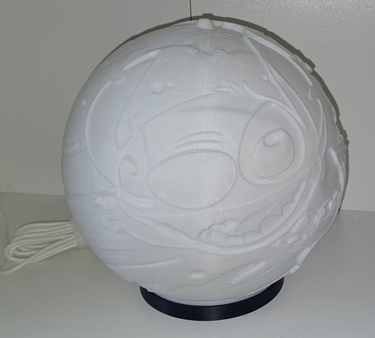 Stich Lithophane Lemputė
