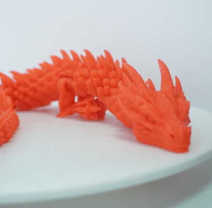 Red Glow In The Dark Dragon
