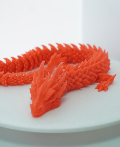 Red Glow In The Dark Dragon