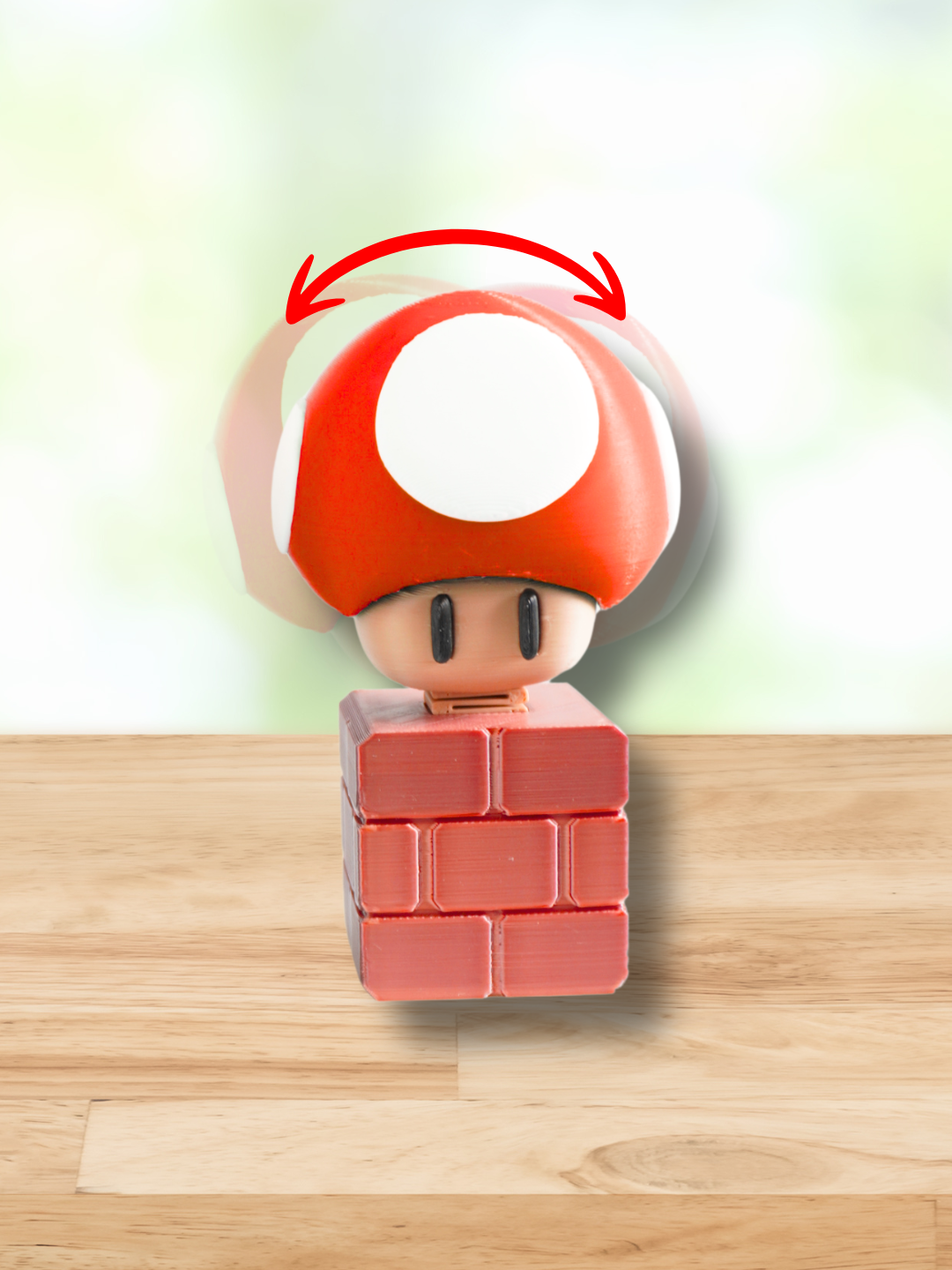 Super Mario bobblehead figūrėlė