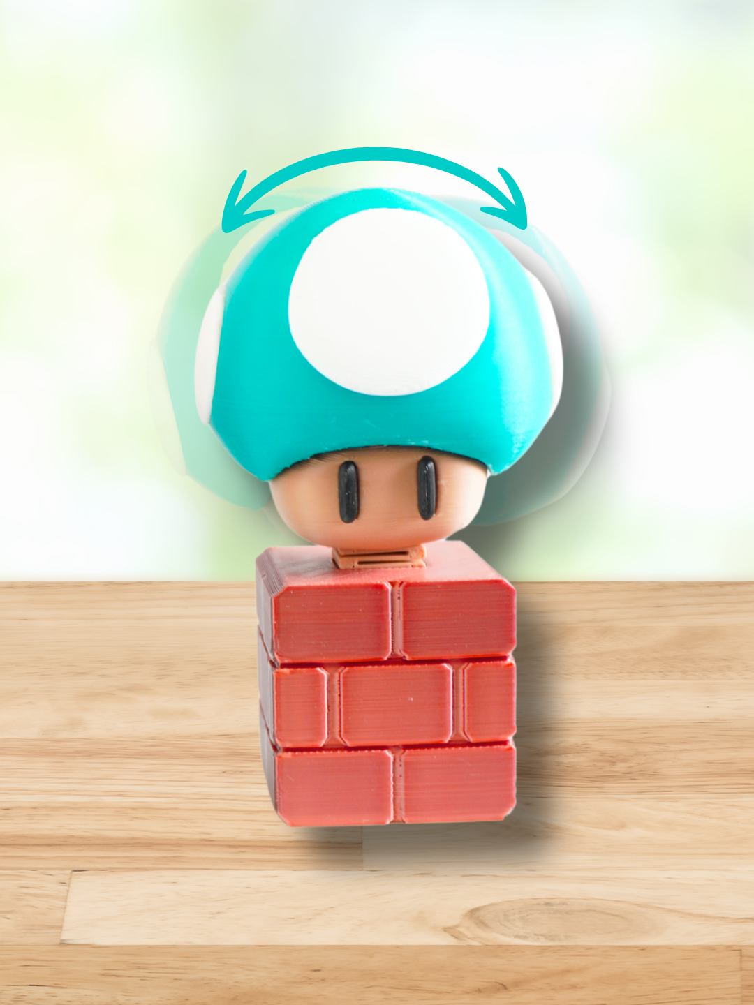 Super Mario bobblehead figūrėlė