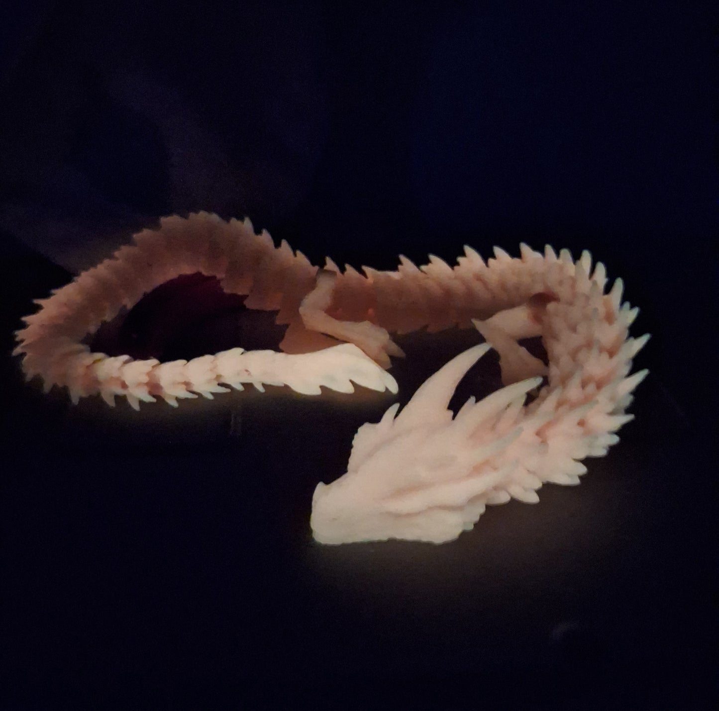 Red Glow In The Dark Dragon