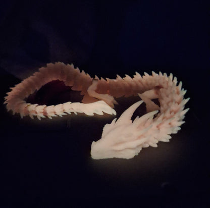 Red Glow In The Dark Dragon